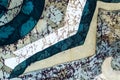 Ornament, fragment, hot batik, background texture