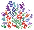 Ornament in Henri Matisse's style (vector)