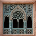 Ornament lattice window in india