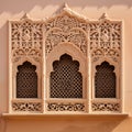 Ornament lattice window in india