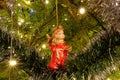 Traditional toy - Christmas tree decoration Royalty Free Stock Photo