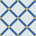 Ornament in Tunisi seamless pattern Royalty Free Stock Photo
