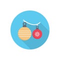 Ornament vector flat color icon Royalty Free Stock Photo