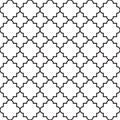 Ornamental arabic seamless pattern Royalty Free Stock Photo