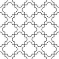 Ornamental arabic seamless pattern Royalty Free Stock Photo