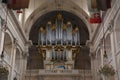 Ornamental canopy inside the Saint-Louis-des-Invalides Cathedral, Royalty Free Stock Photo