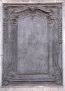 Ornamental carved grey stone