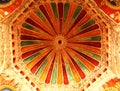 Ornamental ceiling in ministry hall- dharbar hall- of the thanjavur maratha palace