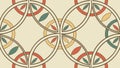 Ornamental Celtic Knot Tile Pattern, vector design Generative AI Royalty Free Stock Photo