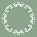 Ornamental circle design