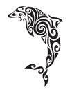 Ornamental decorative dolphin