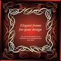 Ornamental decorative frame