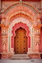 Ornamental door in India