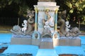 Ornamental fountiain at aberdare park
