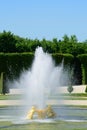 Ornamental Fountain in palace grounds Royalty Free Stock Photo