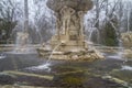 Ornamental fountains of the Palace of Aranjuez, Madrid, Spain Royalty Free Stock Photo