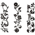 Ornamental frieze designs