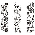 Ornamental frieze designs Royalty Free Stock Photo