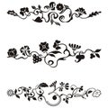 Ornamental frieze designs