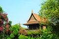 Ornamental gable end of Thai houses