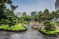 Ornamental garden Kowloon Walled City Park Hong Kong Royalty Free Stock Photo