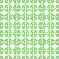 Ornamental Green Pattern Texture Background Royalty Free Stock Photo