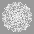 Ornamental luxury mandala. Mehndi flower in Indian henna mandala style Royalty Free Stock Photo