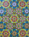 Ornamental Moroccan tile