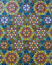 Ornamental Moroccan tile