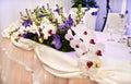 Ornamental orchids for wedding Royalty Free Stock Photo