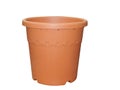 Ornamental Plastic Flower Pot Royalty Free Stock Photo