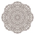 Ornamental round lace pattern