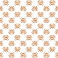Ornamental seamless damasc pattern for knitting and embroidery. Vector illustration. Royalty Free Stock Photo