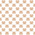 Ornamental seamless damasc pattern for knitting and embroidery. Vector illustration. Royalty Free Stock Photo