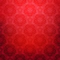 Red ormamental background Royalty Free Stock Photo