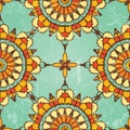 Ornamental seamless pattern.