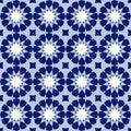 Ornamental seamless pattern, arabic tile, background