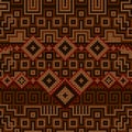 Ornamental seamless pattern. Royalty Free Stock Photo