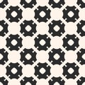 Ornamental seamless pattern, monochrome mosaic texture