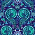 Ornamental seamless pattern