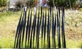 Ornamental structure on a street in Collblanc