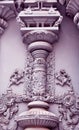 Ornamental temple wall Royalty Free Stock Photo