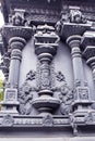 Ornamental temple wall