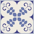 Ornamental tiles pattern. Royalty Free Stock Photo