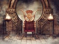 Fairytale throne and burners