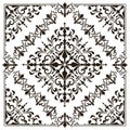 Ornaments elements floral retro corners frames borders stickers art deco design