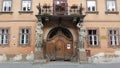 Ornate antique door
