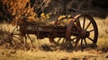 Ornate antique plow showcasing intricate design