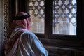 Ornate Arab looking window. Generate Ai