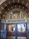 Ornate arch foyer design of the Copenhagen City Hall